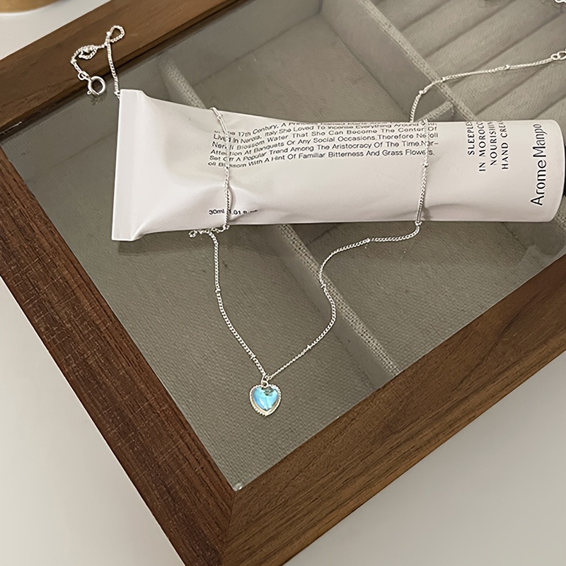 Wild Moonstone Clavicle Chain Necklace in S925 Silver