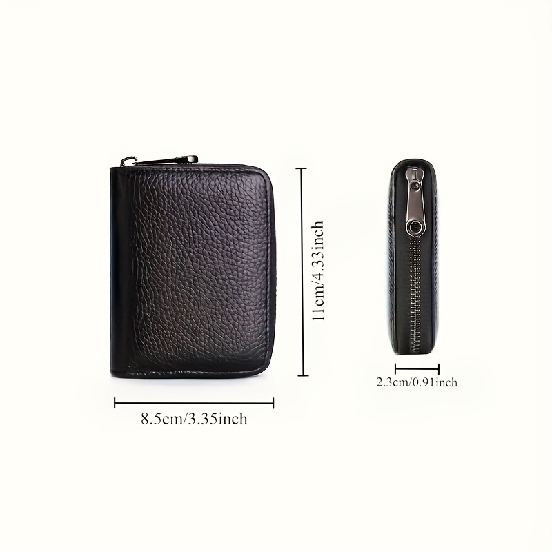 Slim Faux Leather Wallet Featuring RFID Shielding - Spacious, with Multiple Card Slots, Suitable for All Genders 2 Slim Faux Leather Wallet Featuring RFID Shielding - Spacious, with Multiple Card Slots, Suitable for All Genders - Image 2