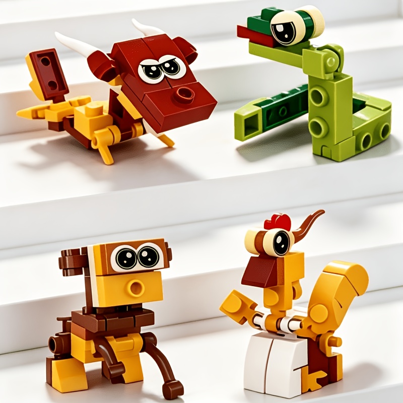 12pcs Kids 3D Building Blocks Puzzle Set