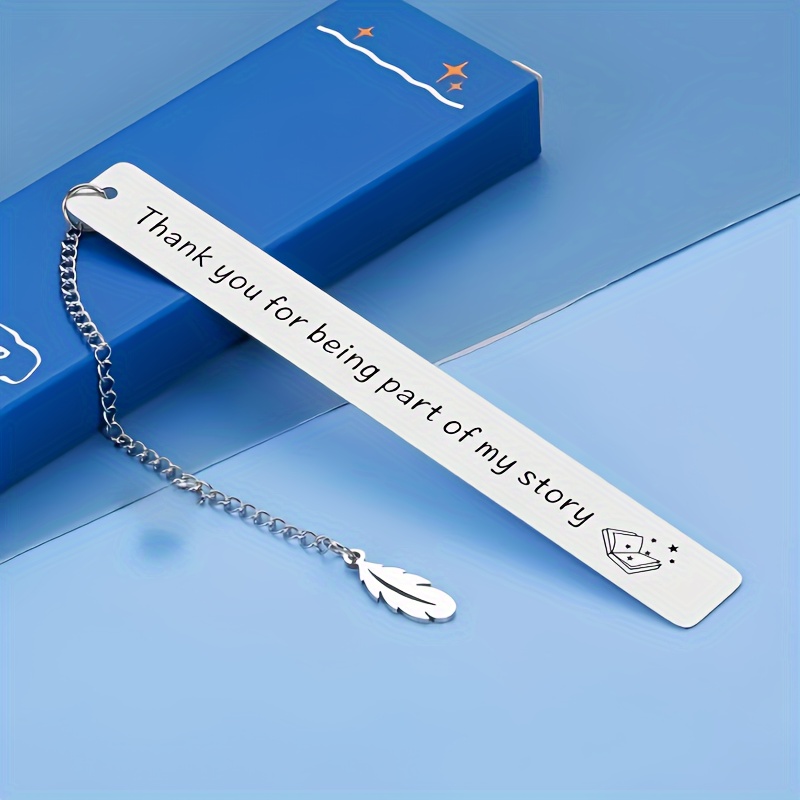 Stainless Steel Bookmarks-engraved To Teachers, Students, Information-ideal Gift For Teachers' Day