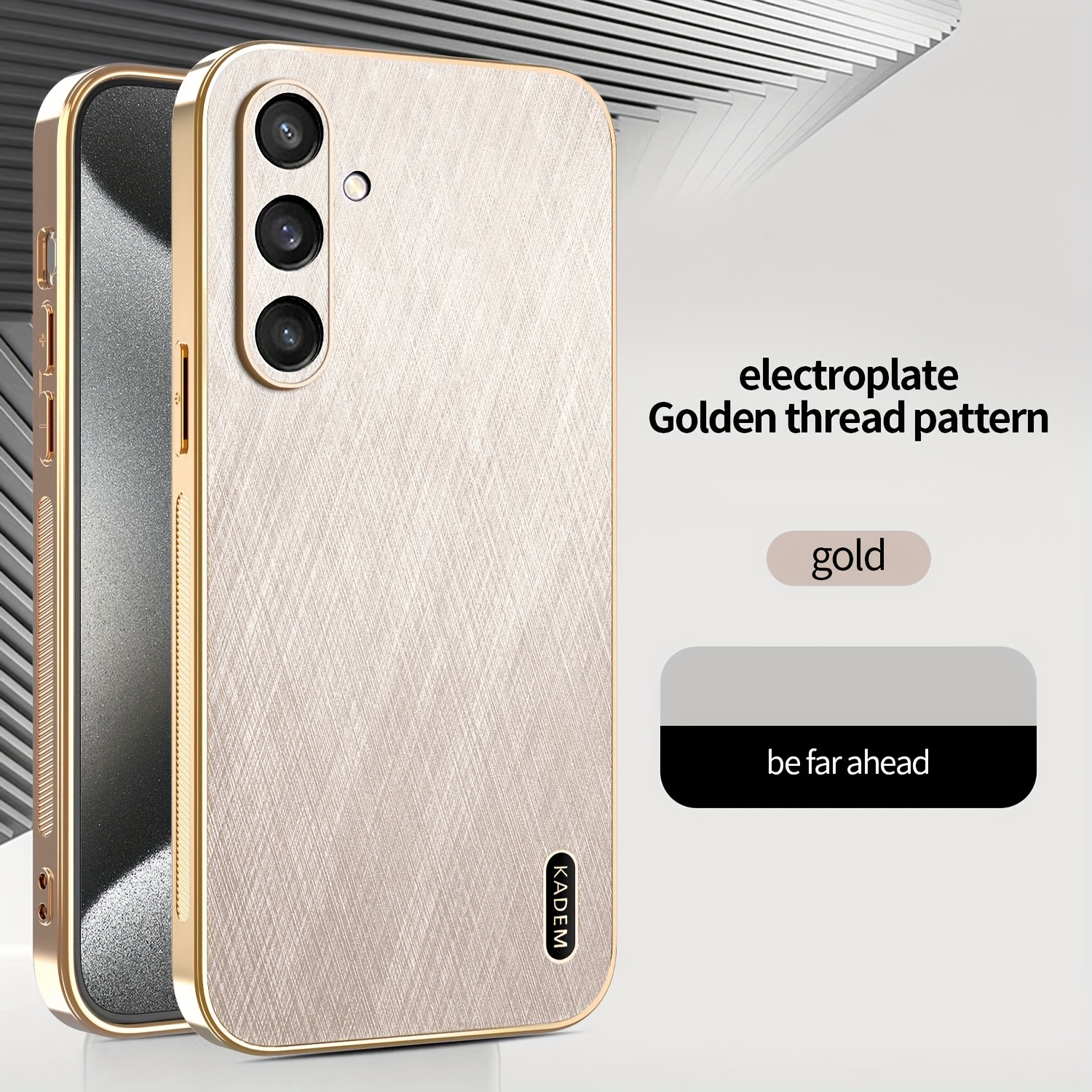TEMU Coque de téléphone - Convient pour S25, S25 Plus, S25 Ultra, S25 Edge, S25 FE, coque de téléphone à texture de de haute esthétique, protection