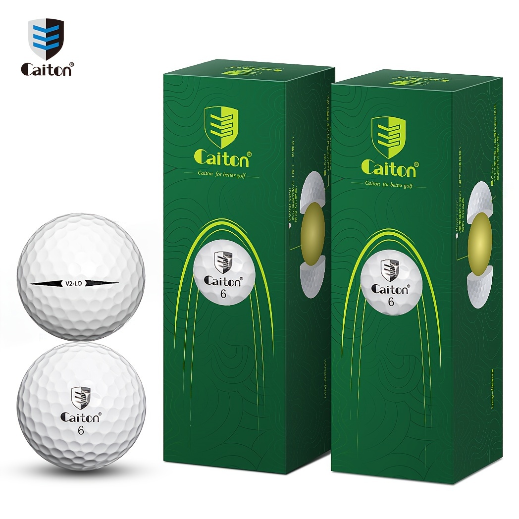 

Caiton Balls, 3/6pcs - Design For Long Distance Flight, Low , , With Resin Construction - Ideal For Performance, Caiton