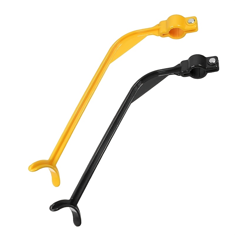 TEMU 2pcs Of Golf Swing Correction Aids In Black/yellow, Designed To Fix Arm And Improve Swing Posture, Ideal For Golf Practice