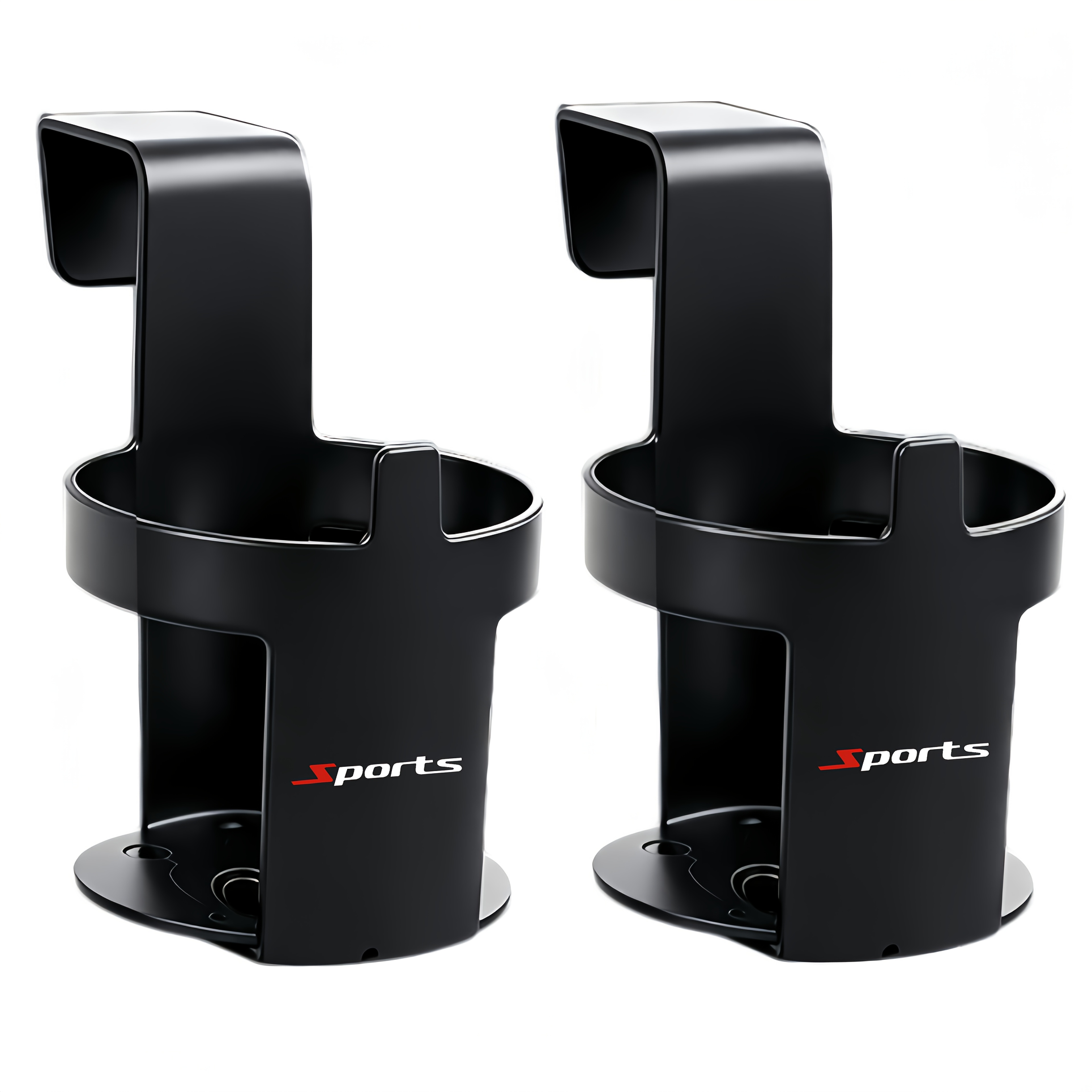 TEMU 2pcs Hanging Car Cup Holder, Door Mount Drink Bottle Holder With Bottle Opener Base, No-drill Hanging Beverage Cup Stand For Car Truck Suv