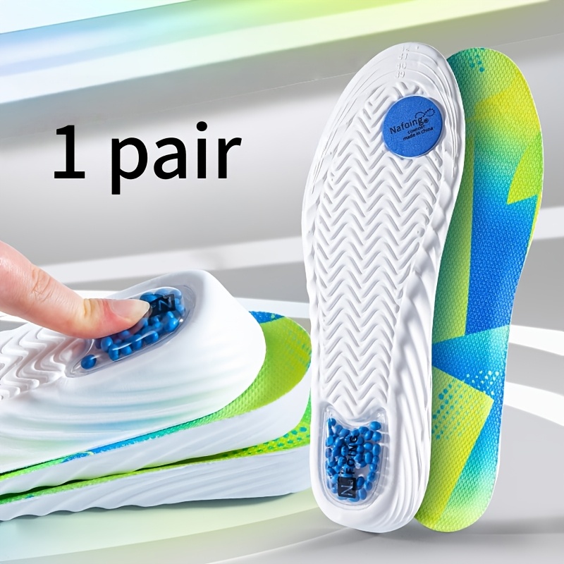 TEMU 1 Paire de Semelles Intérieures à pour Chaussures à Effet Allongeant, Douces et Confortables pour Homme et Femme, pour Course et Sport