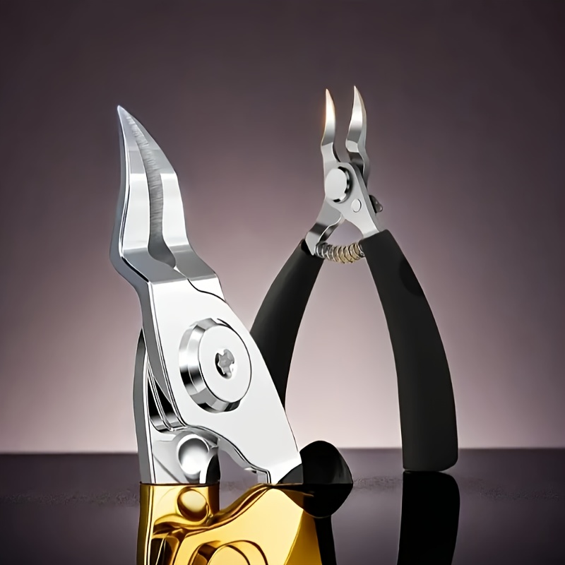 Tagliaunghie Per Unghie Spesse E Fungine, Pinze Per Unghie Incarnite Professionali Lima Per Unghie Nera E Alzaunghie Per Sollevare E Tagliare Le Unghie In Crescita - Foto 4