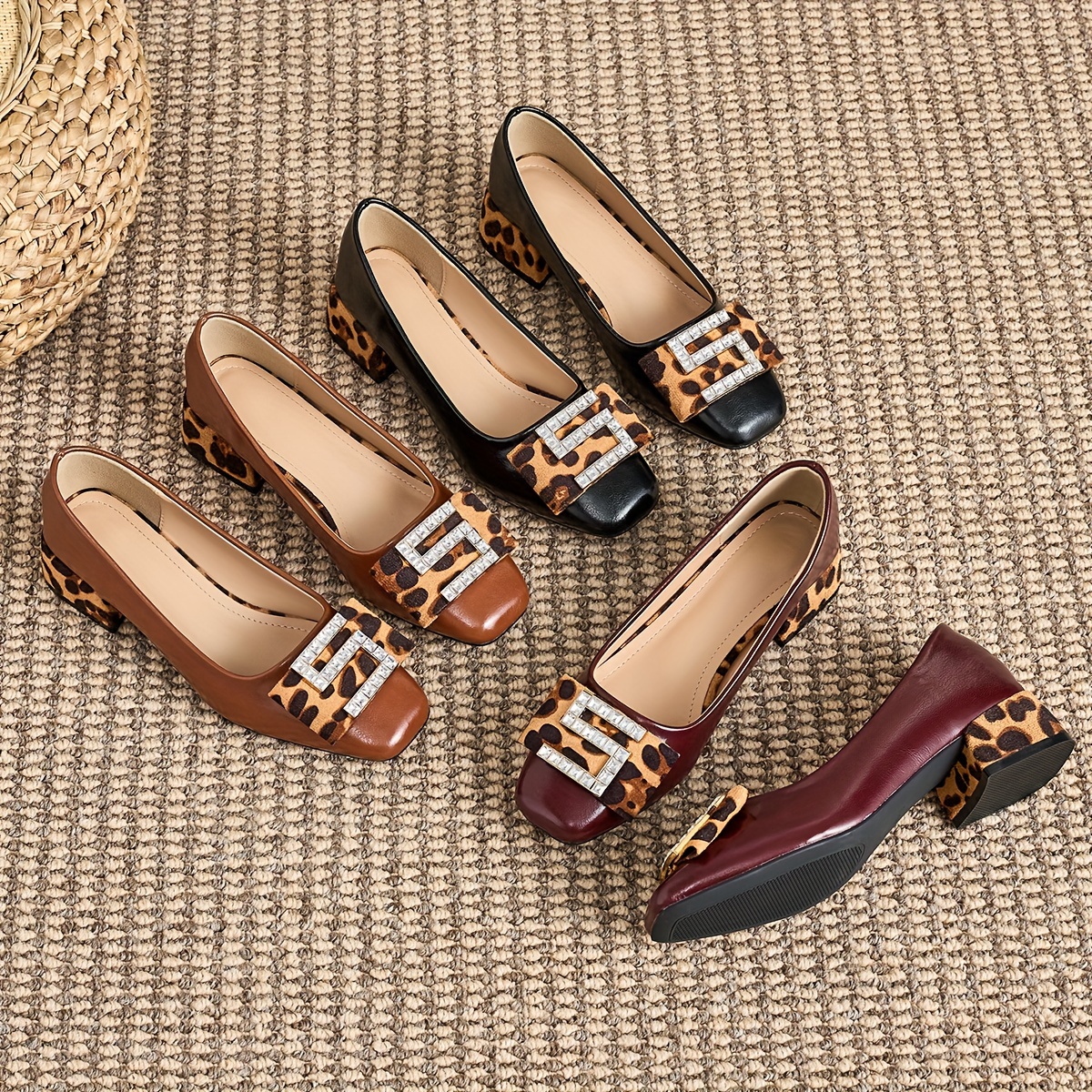 Dhgate Designer Leopard Print Shoes VALENTINO GARAVANI Rockstud 65