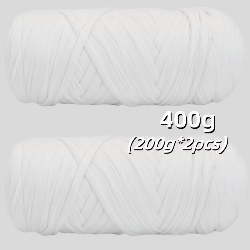 TEMU Bulk Large 2- Pack (36 Colors) High Elasticity Soft Flat T-shirt Yarn Suitable For Diy Crochet,, Weaving - Non-irritating Thread For Bags, Rugs,