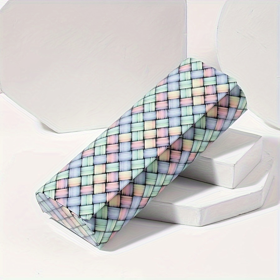 

Portable Color Glasses Case Ultralight Eyewear Holder Accessory Solid Glasses Case Colorful Square Shaped Box