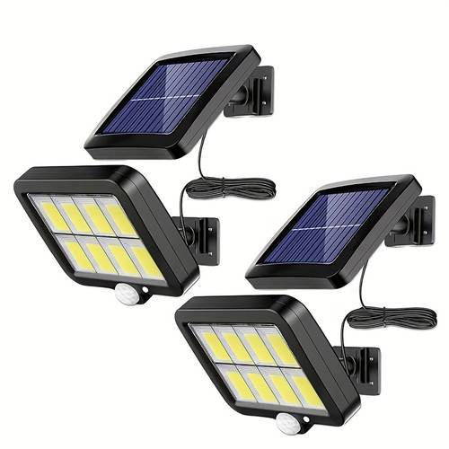 commercial street lights outdoor 160 led solar separated wall lights 3 mode motion sensors garden area lighting solar lights garden safety wall lights