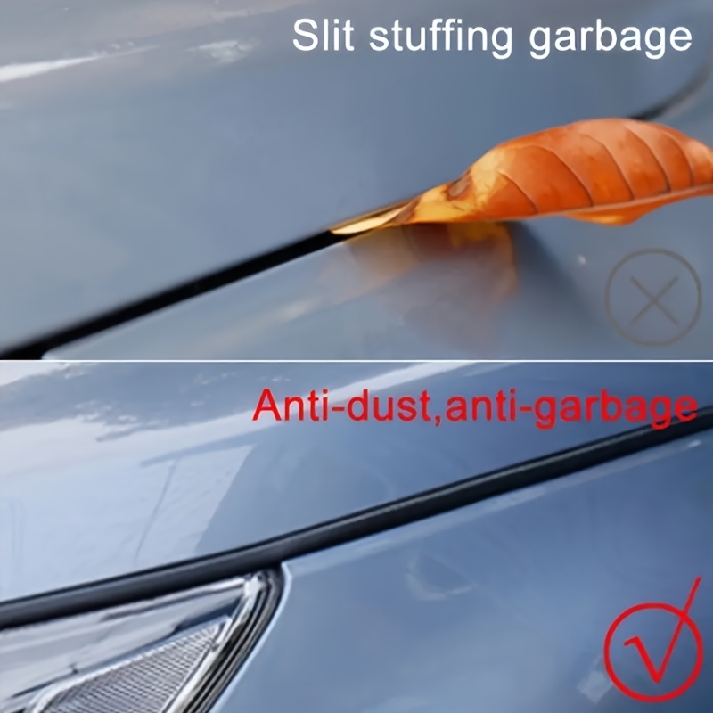 Guarnizione Paraspifferi Per Auto - Gomma EPDM Autoadesiva, Forma B, 28 Piedi, Riduzione Rumore