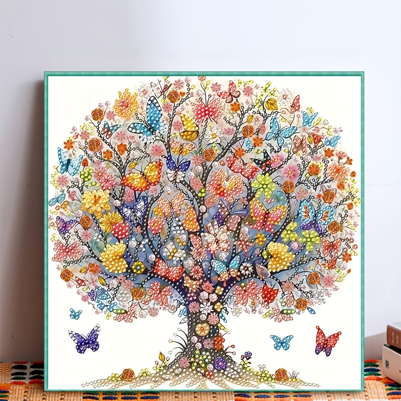 TEMU 1pc Set Art Decoration, Diamond Painting Kit 5d Diy Diamond Painting Full Diamond Diamond Beginner Diy 5d Diamond Painting Kit Diamond Painting