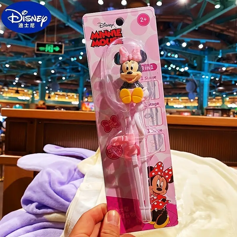 4pcs training chopsticks and 304 stainless steel fork and spoon cartoon novelty style with box princess and portable learning chopsticks cute tableware suitable for beginners outdoor camping accessories home supplies birthday christmas gift Product details 5
