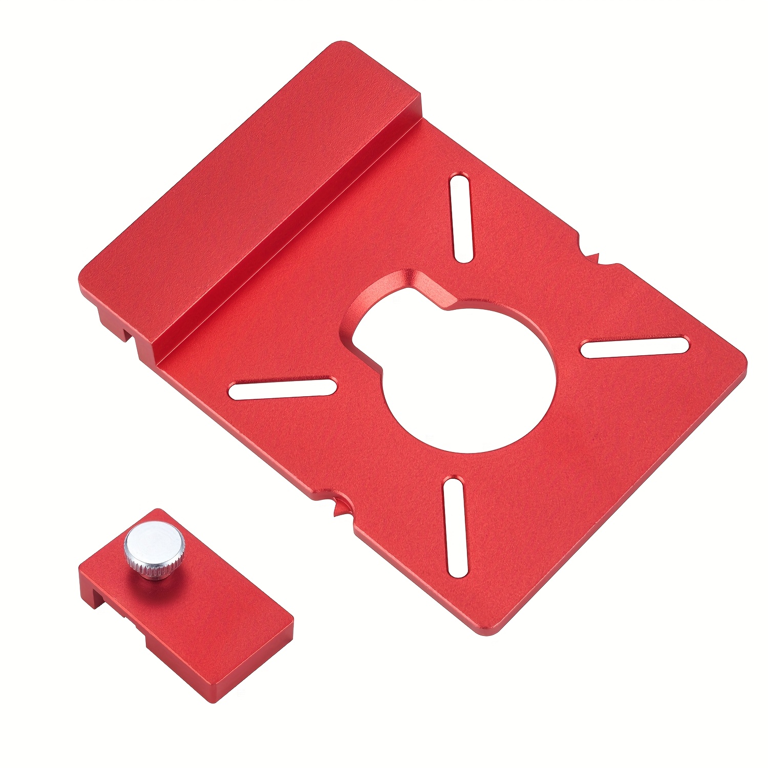 Woodworking Trimming Machine Base, Compatible With Makita Festool Track Systems, Includes Rail Positioning Clamp