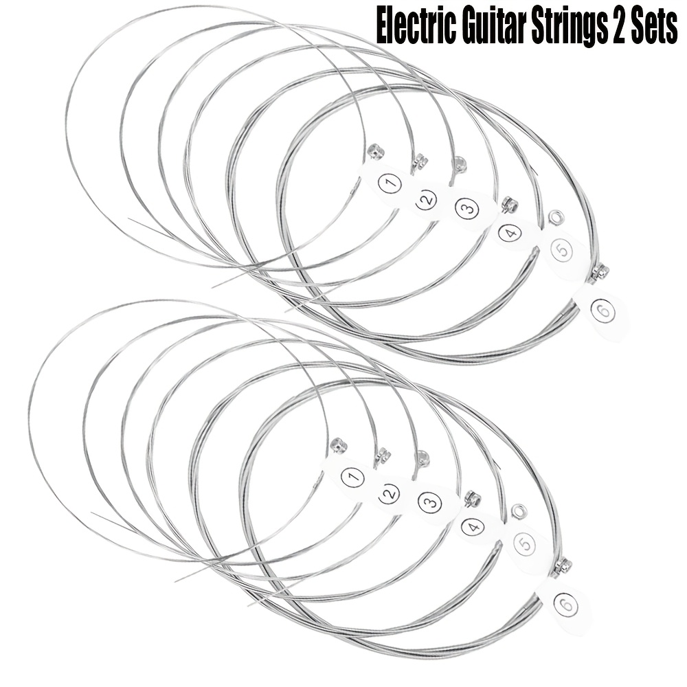 TEMU 2 Sets Of , 6 Strings Per Set, Gauge 09-42