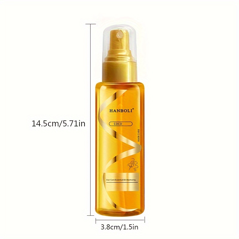 Luxurious Hair Fragrance Spray - Instantly Softens and Nourishes, Calms Frizz, Prevents Static, Long-Lasting Scent, No-Wash Beauty Solution - 100ml