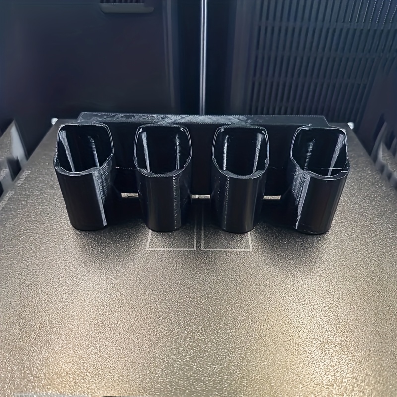 TEMU A Wall-mounted Battery Tool Storage Bracket With 8 Pre-drilled 5.5mm Screw Holes For , Featuring A Sturdy Wall-mounted Storage Rack Made Of