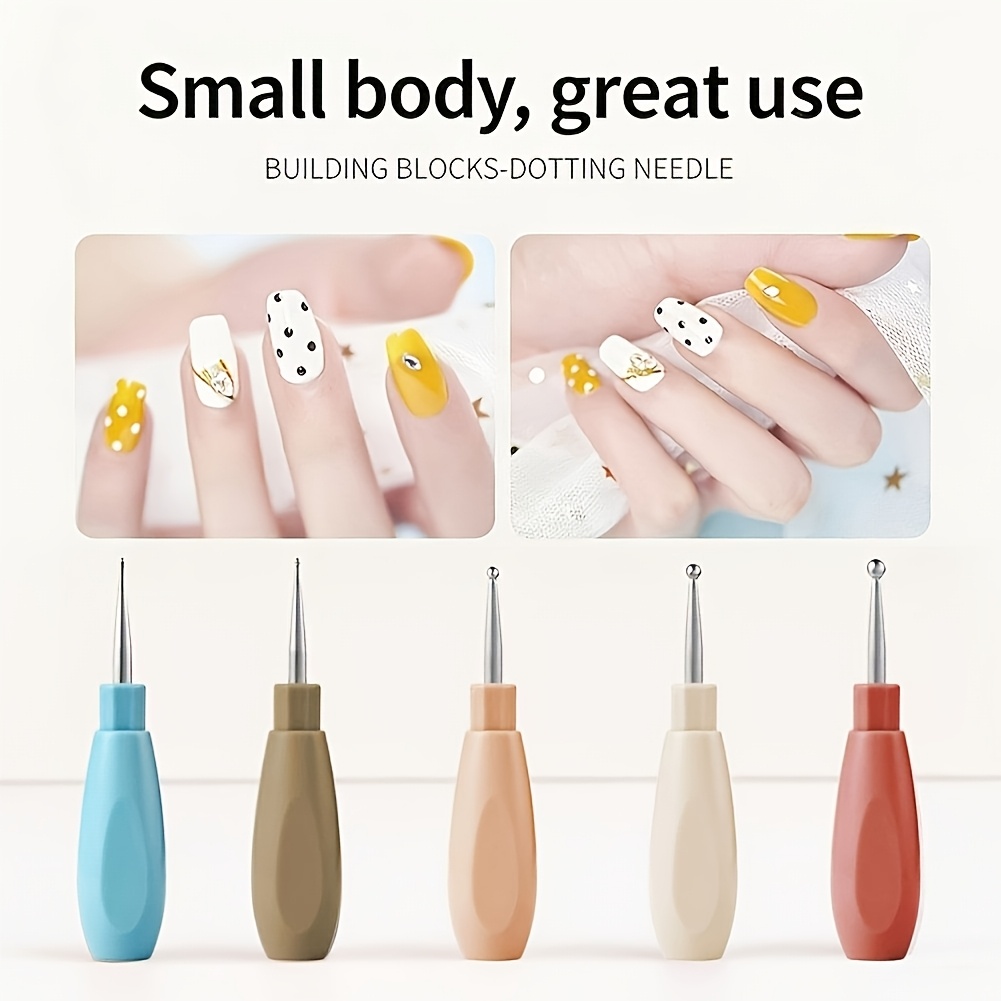 10pcs Double-Headed Nail Dotting Pen Set for Nail Art
