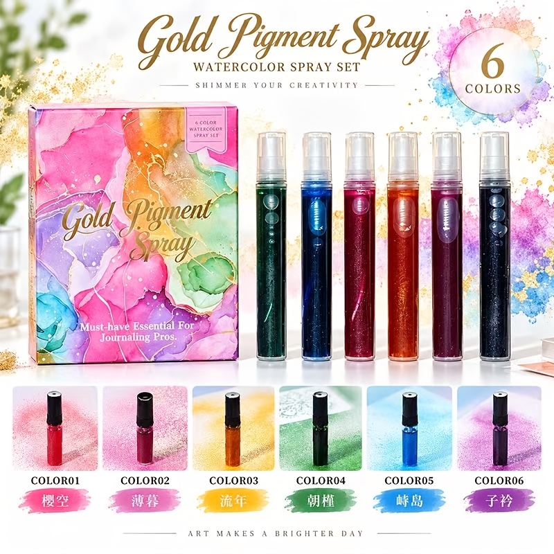 Rose Golden Pigment Ink Set