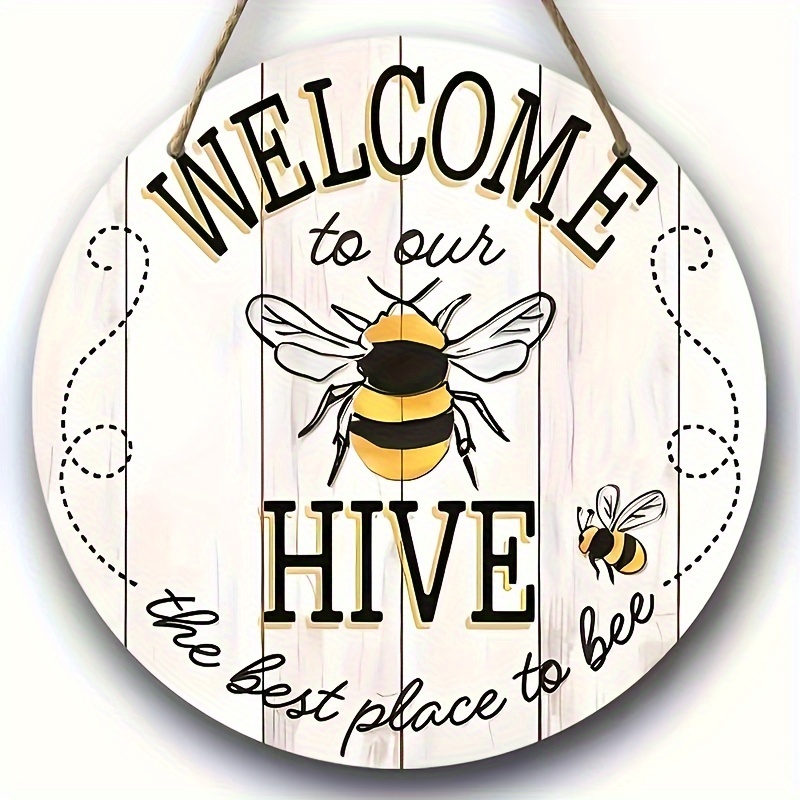 Personalized Home Office Sign, Bee Signs, Carved Signs, Custom Office, outlet Bee Decor, Beekeeper, Honeybee, , Bee Wall Art Christmas Gift