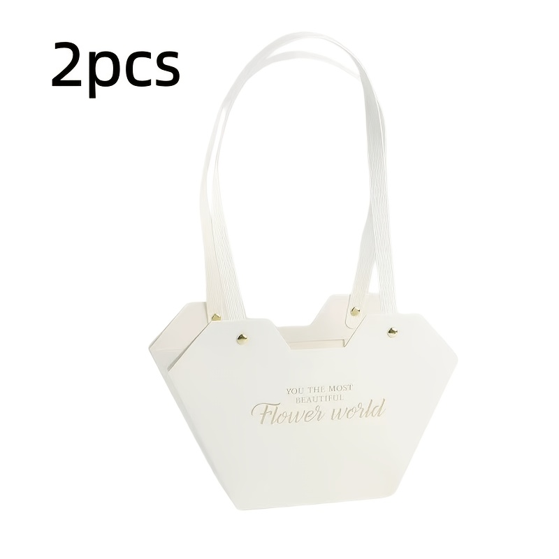 E-shop 2 Stk. Hartschalen-Blumenkörbe aus Papier, Blumenverpackungsboxen für Feiertage Jahrestage, Geschenkboxen für Blumengeschäfte, Blumenboxen als