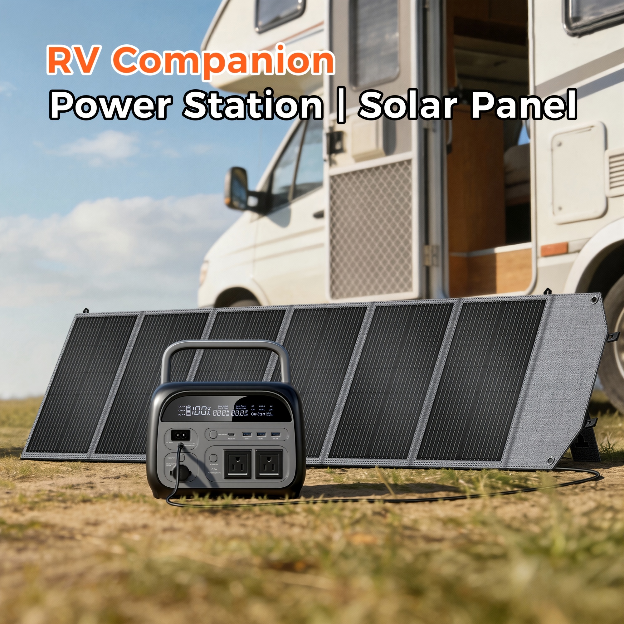 3200w power station 100w 200w solar panel rate 1800w - Temu
