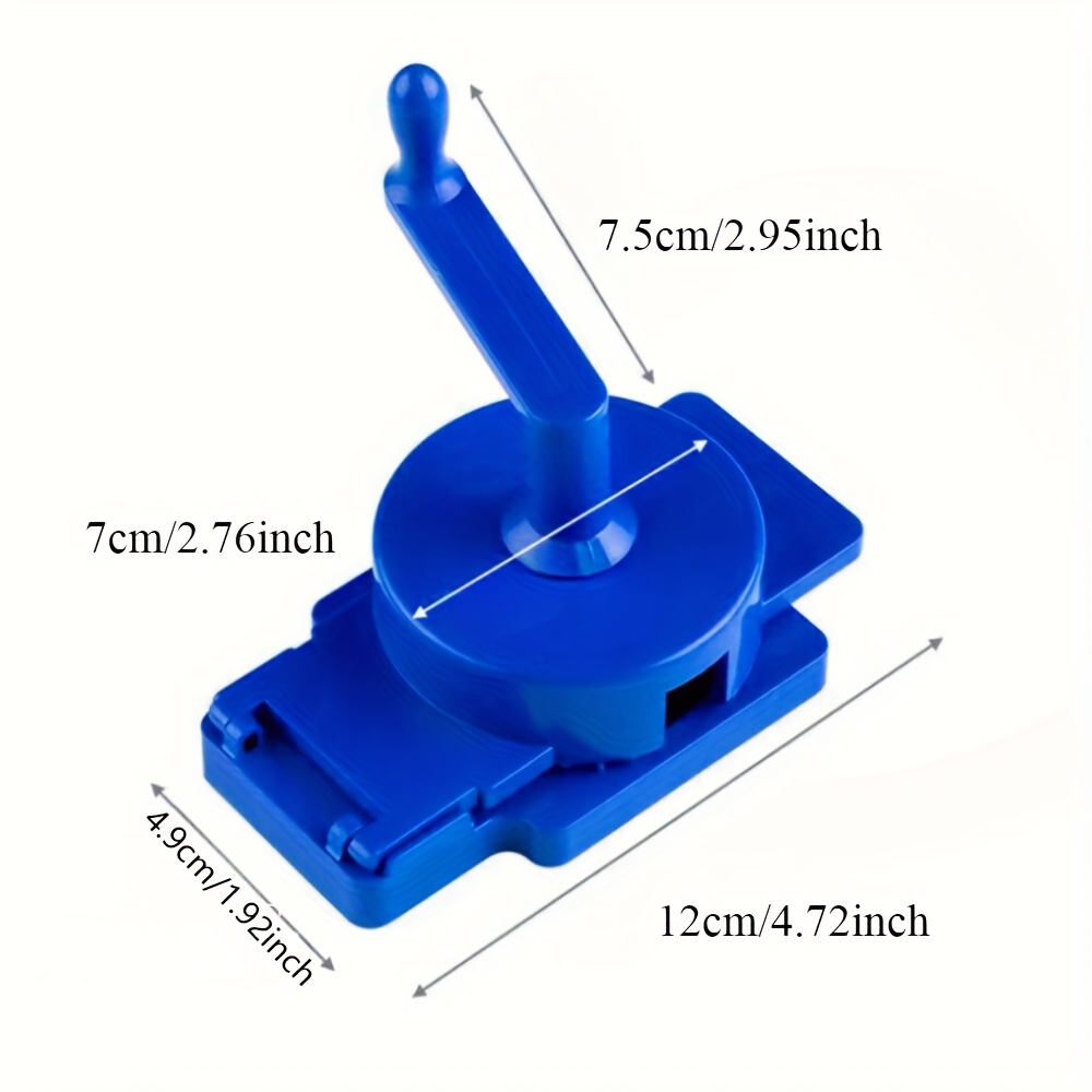 adjustable curtain hole puncher tool   diy eyelet grommet cutter durable plastic   clean fabric holes lightweight reusable details 1