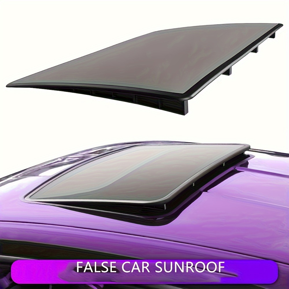 

Car Modification Roof Sunroof, Car Universal Fake Sunroof Decoration, Adhesive Universal Roof Decoration