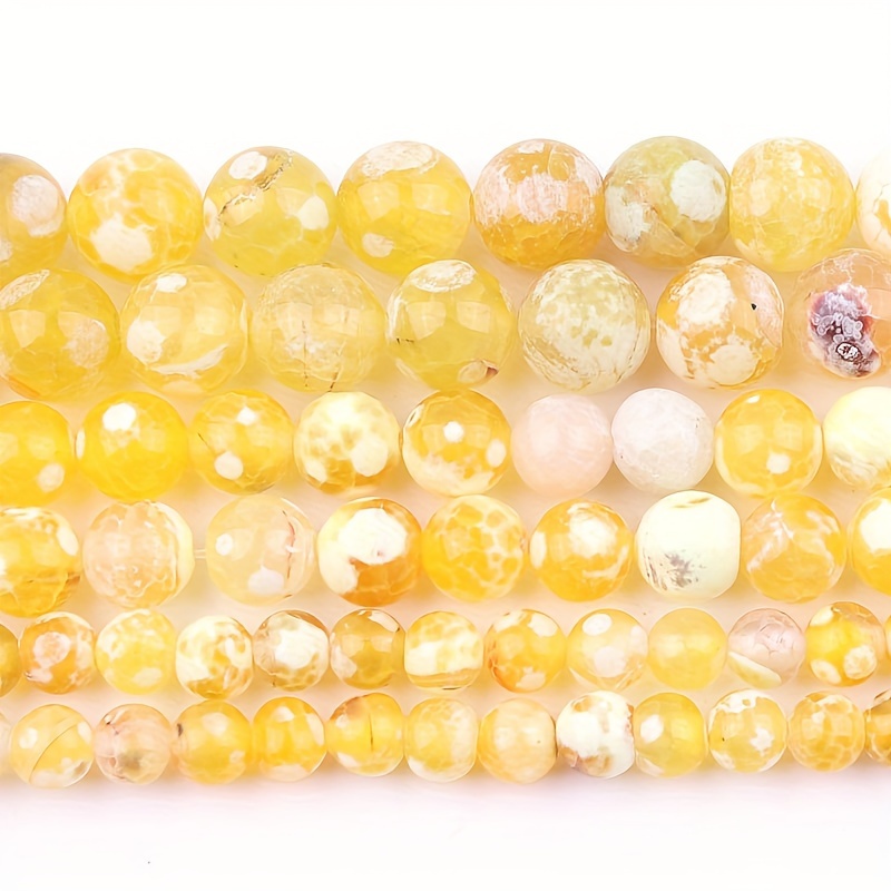 

6/8/10mm Natural Agate Beads - Smooth, Polished Beads For Making, Ideal For Crafting Bracelets & Necklaces, Perfect Gift For , Beads For Jewelry Making