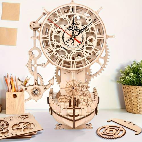 ship and owl 3d wooden puzzle a sophisticated challenge for adults