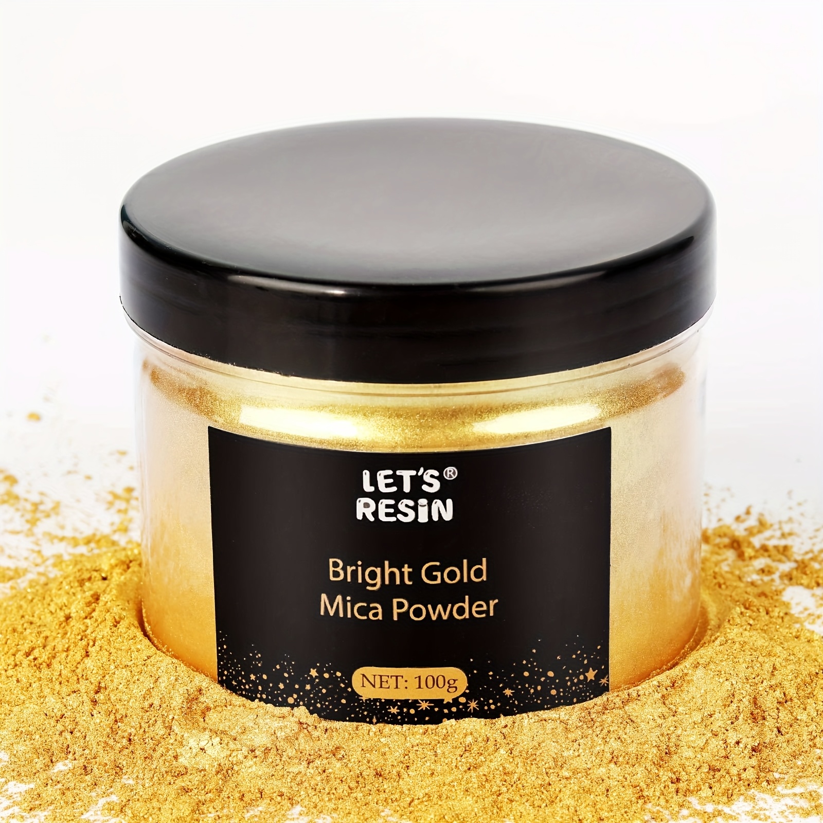 metallic mica powder sold on Temu United States