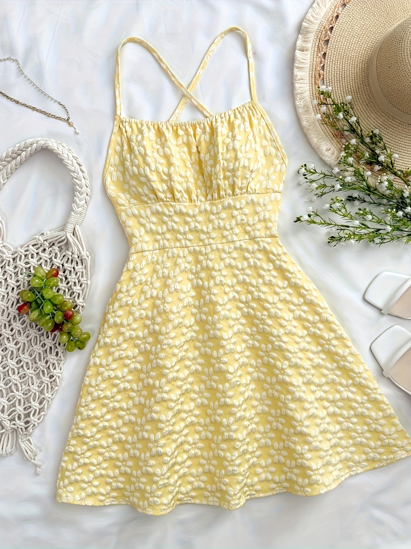 sexy backless v neck dress sleeveless hem a line Temu Colombia