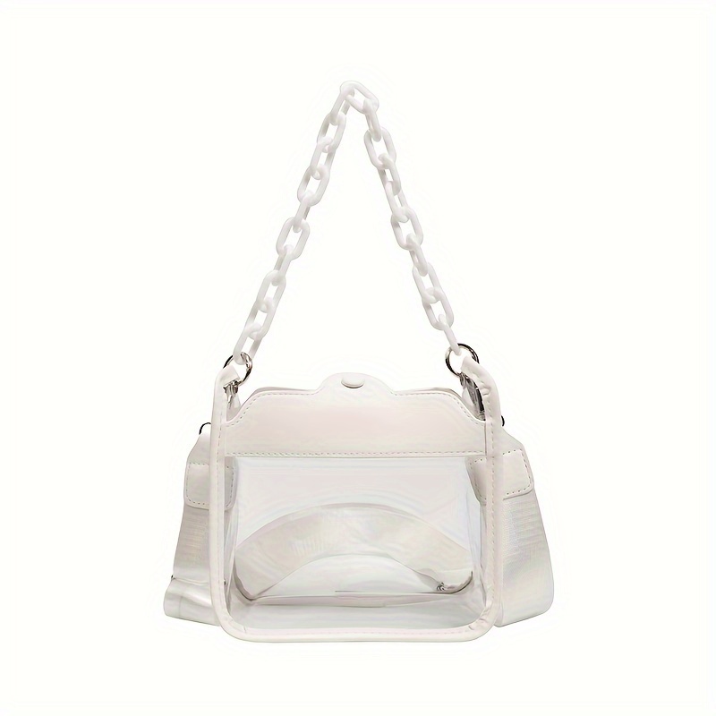 Mini Bolso Transparente Bolso Moda Transparente Elegante - Temu Chile