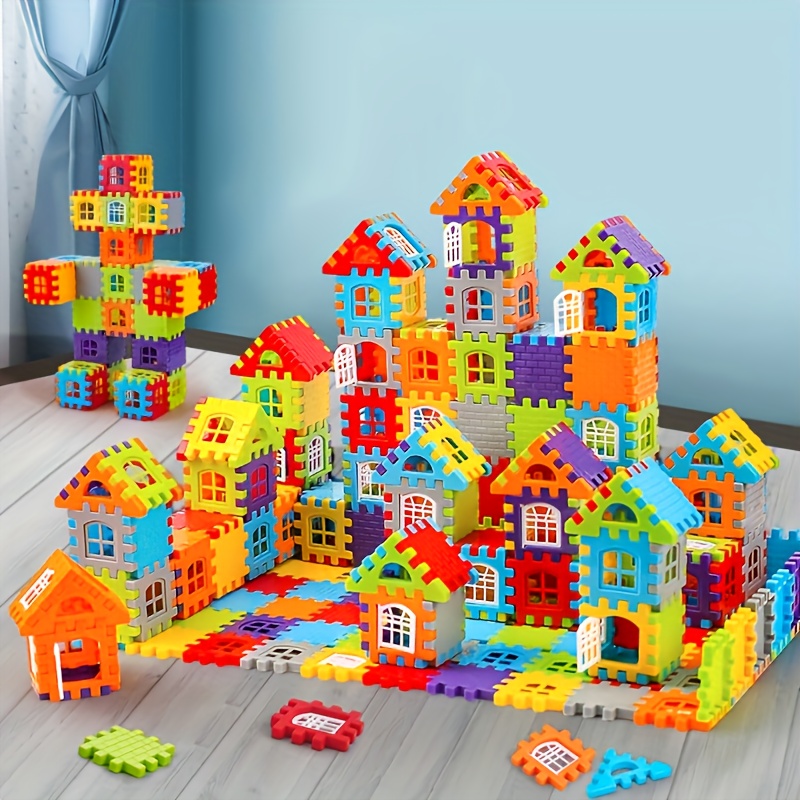 

Large Building Blocks Set - Educational Diy Construction Toy, Birthday, Christmas & Gifts