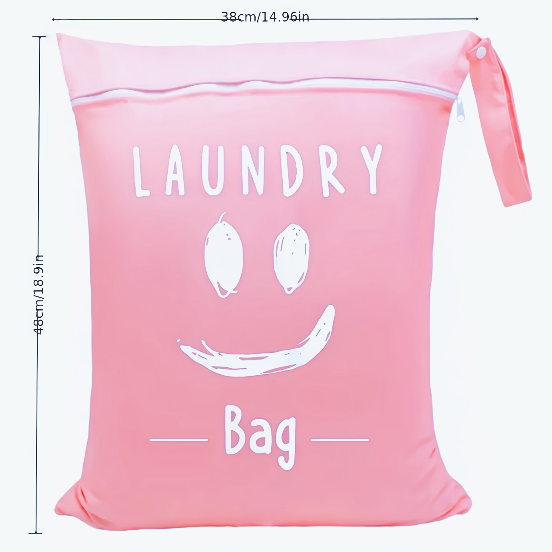 TEMU Multifunctional Travel Storage | Polyester Laundry Organizer, Zipper Closure, Portable And Foldable For Daily And Travel Use, Laundry Bags