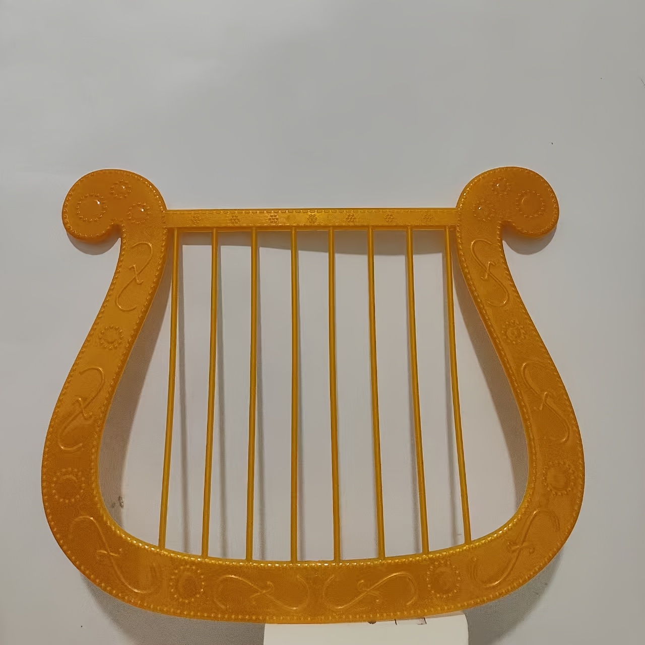 TEMU 1pc Plastic Material Harp, Suitable For Christmas Scene, Thanksgiving Scene, Daily Wear Accessory, Role-playing (cosplay), Role-playing Prop,