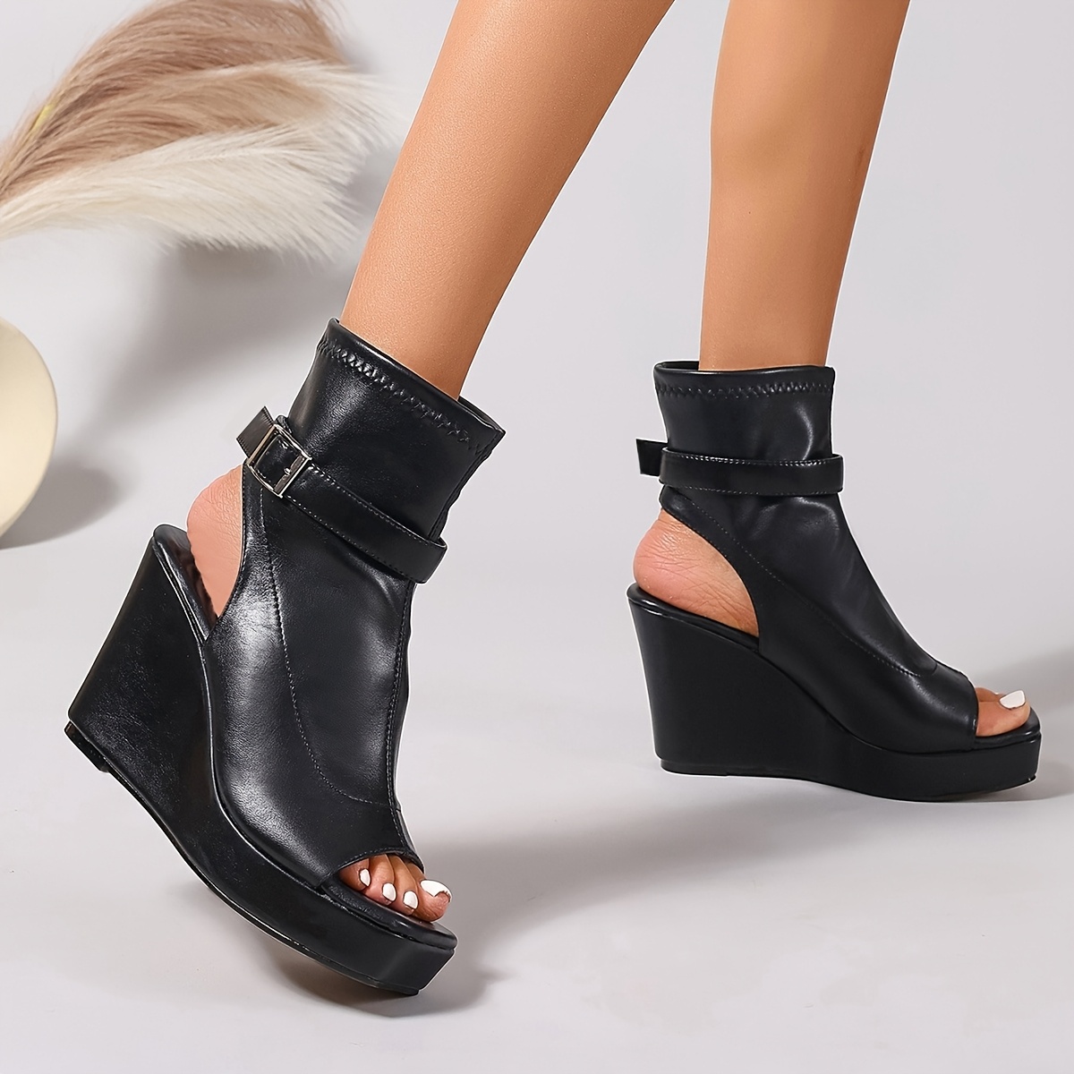 european american square head fish mouth thick sole slope Temu