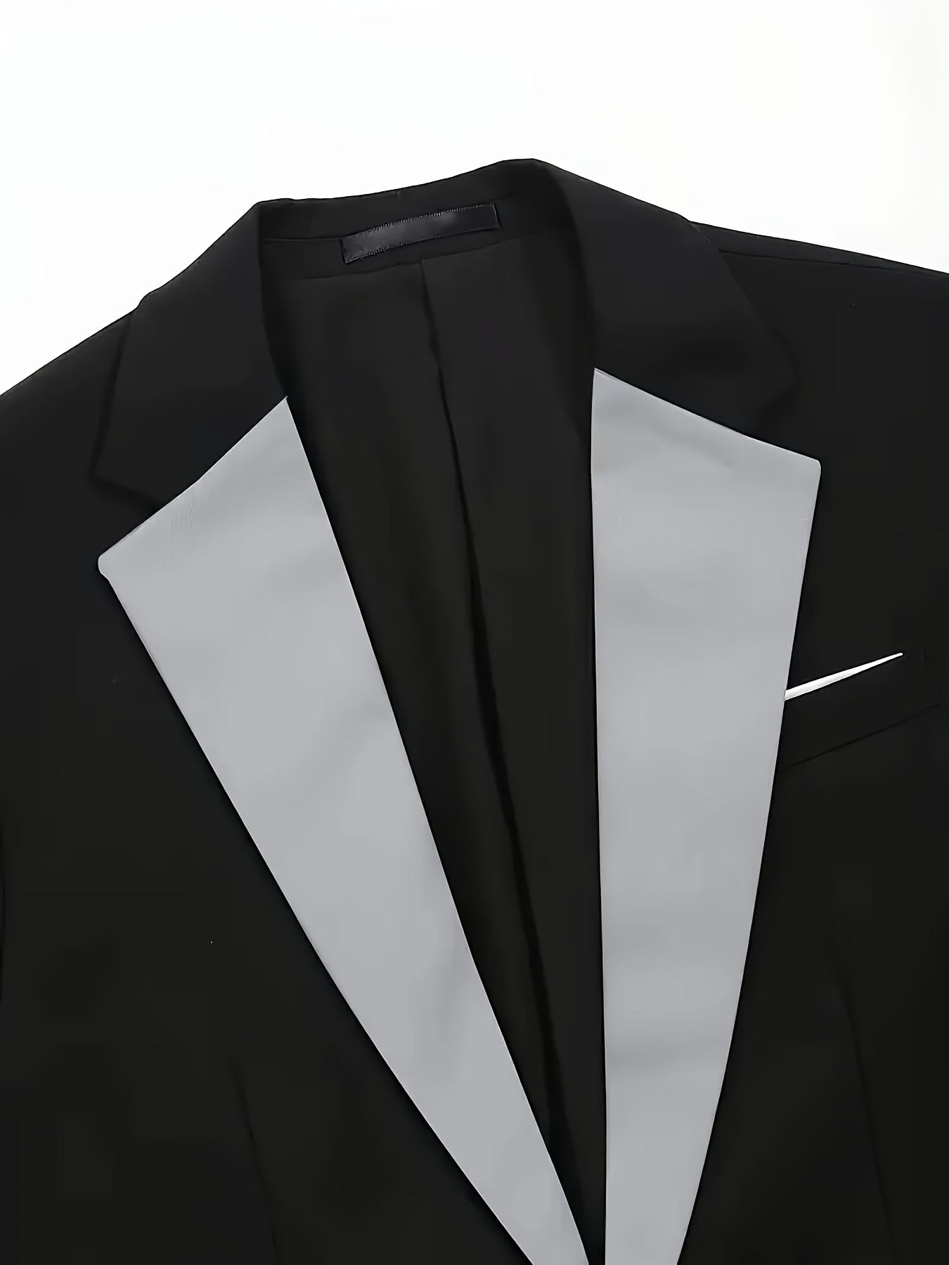 Ensemble costume élégant 3 pièces pour homme - Costume et pantalon coupe ajustée pour mariages et occasions formelles, convient pour réunions de bureau et événements élégants, tenue de cérémonie | Costume coupe ajustée | Costume de mariage durable. Inclut un mouchoir de poche à motif aléatoire.