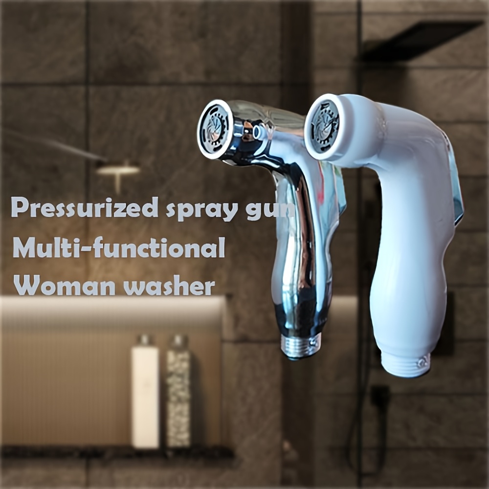 

Hand-held Toilet Spray Nozzle Sprinkler Shower Head Bidet Bathroom Heads Tools With Switch