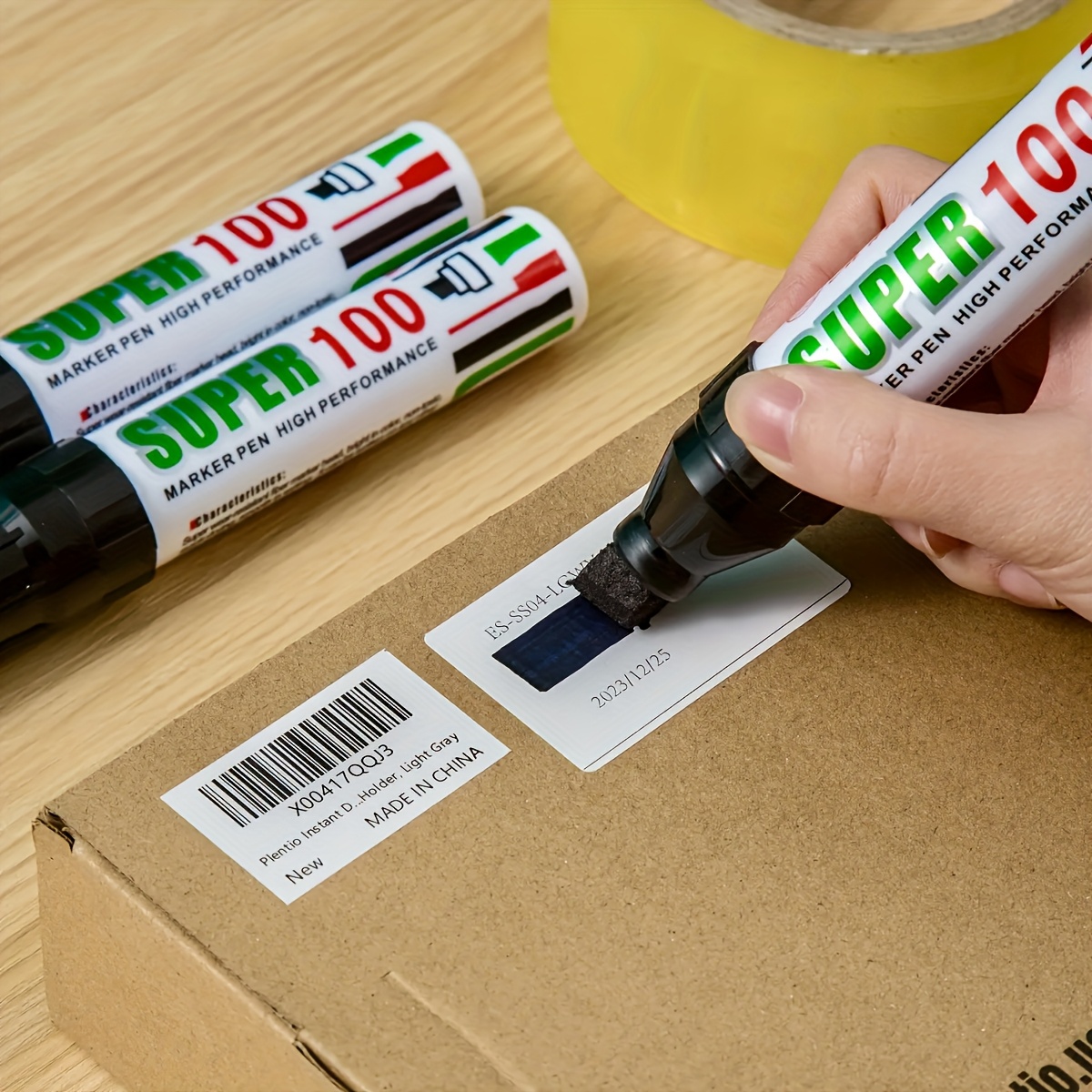 extra wide chisel tip jumbo marker 12mm large nib tip super large capacity permanent   protection   for addresses and  