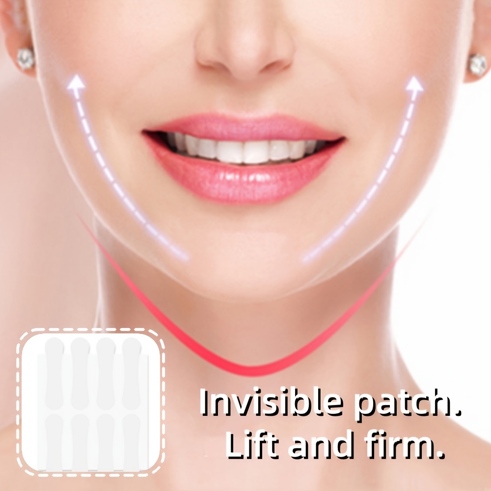 

Patch invisible de lifting du , petit , non parfumé, électricité, pour la réduction des ridules, le raffermissement du et le lifting, outil de soin personnel de beauté.