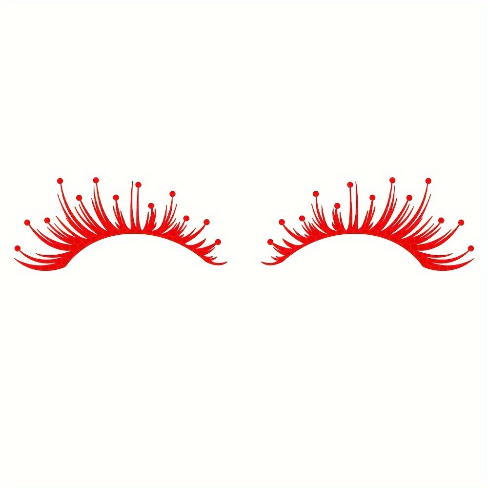 Zwarte wimpersticker voor auto, wimpers, autodecoratie, autowimpersticker, afneembaar, voor wimpers, decoratieve carrosseriesticker, autostijl