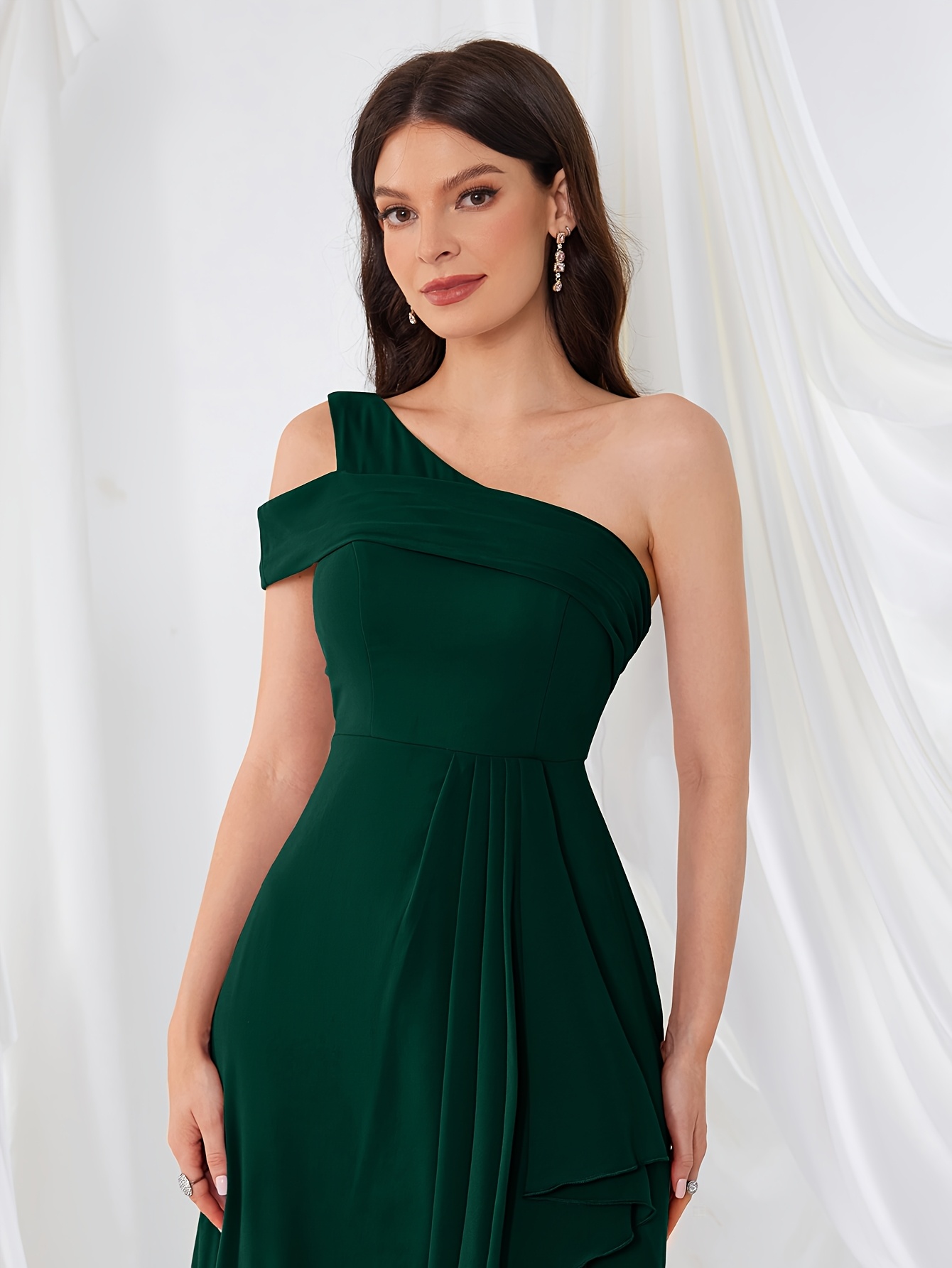 champagne pink bridesmaid dresses Dove Chiffon Bridesmaid Dress A-Line Floor-Length