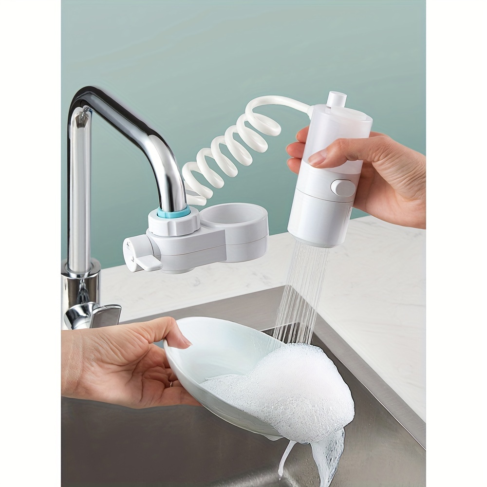 

Kitchen Faucet Splashproof Sprinkler Foam Automatic Extension Extender, Home Supplies For Kitchen Dishwasher Nozzle For Faucet Liquid Soap Dispensers Faucet Nozzle For Faucet Liquid Soap Dispensers