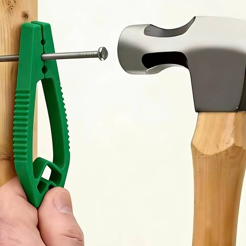 1pc nail hammer anti slip joint pliers protects finger safety portable nail fixing tool
