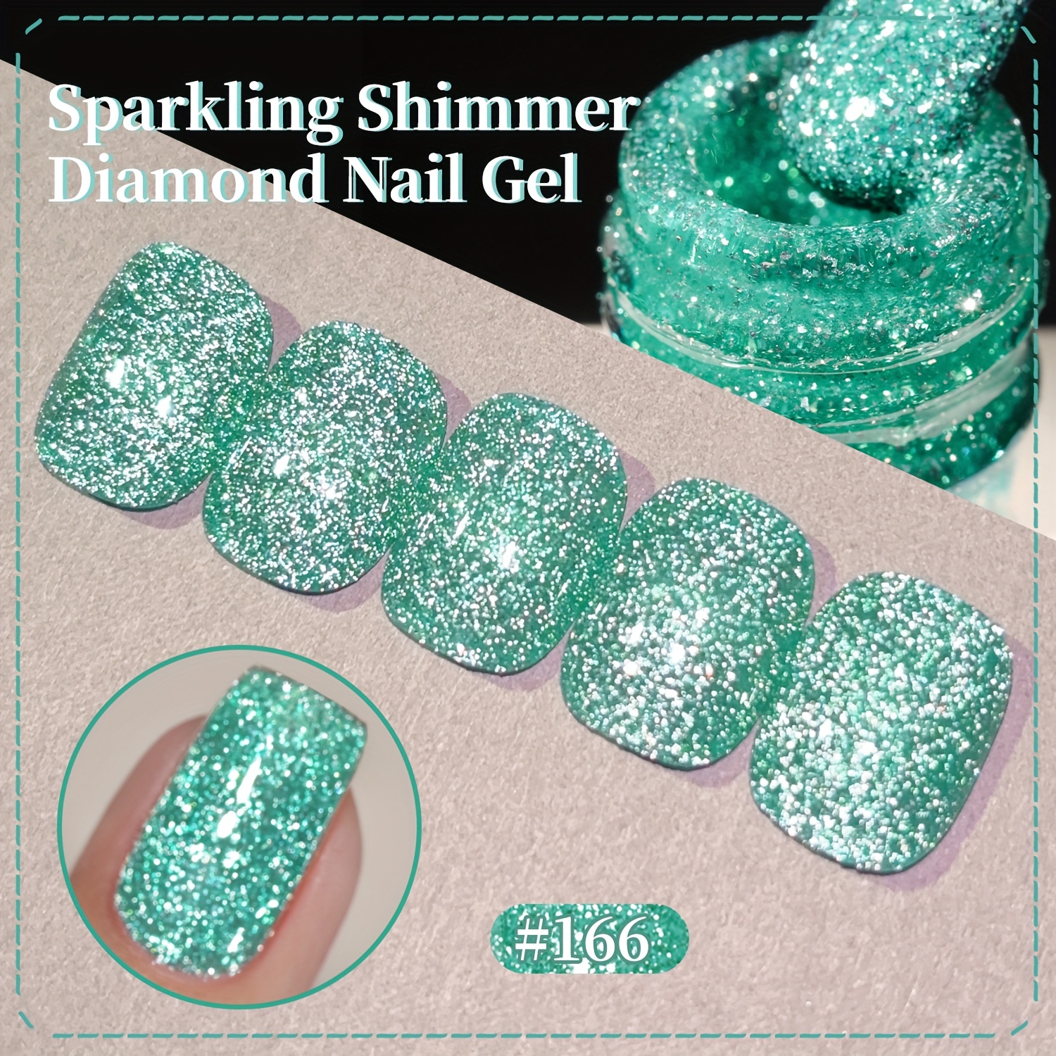 TEMU Nails Seasonal Nail Art 6colors 15ml Nail Gel Polish Soaking Led Nail Gel Salon Female Nail Art Tools Fashion