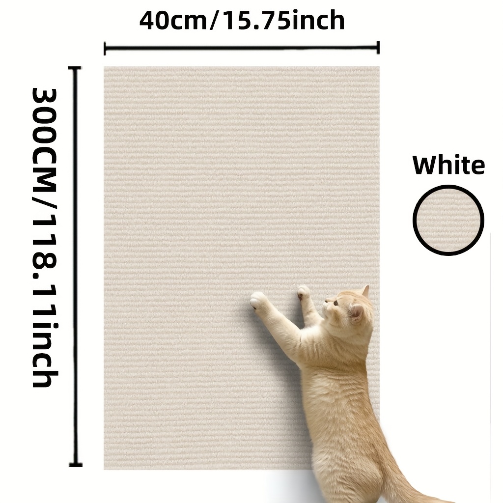 E-shop Robuste Kratzmatte für Katzen - Selbstklebende, kratzfeste Filzunterlage für Wände und Möbel, ideal für Katzen, Polyester-Material – Vielseitige
