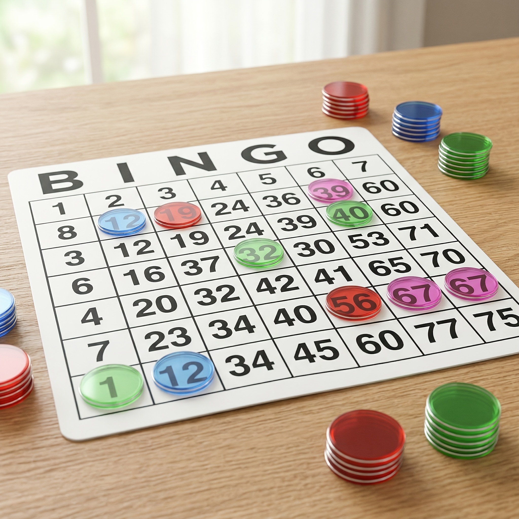 TEMU 200pcs Bingo Markers| Random Colors, Ideal For Large Group Games, Family , Science And Educational Activities, Perfect For Christmas And