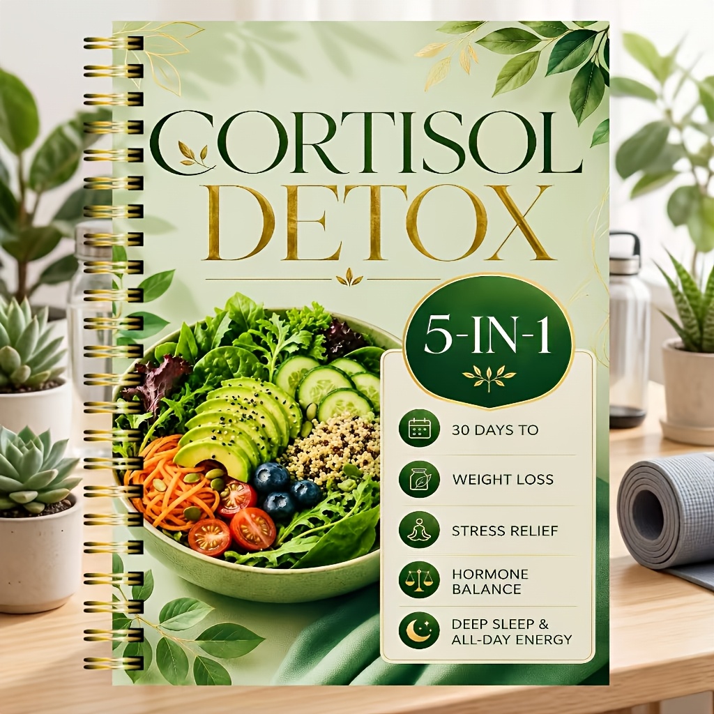 TEMU A Discipline Notebook Five-in-one Notebook: To Weight Loss, Relaxation, Hormone Balance, Deep Sleep And Vitality