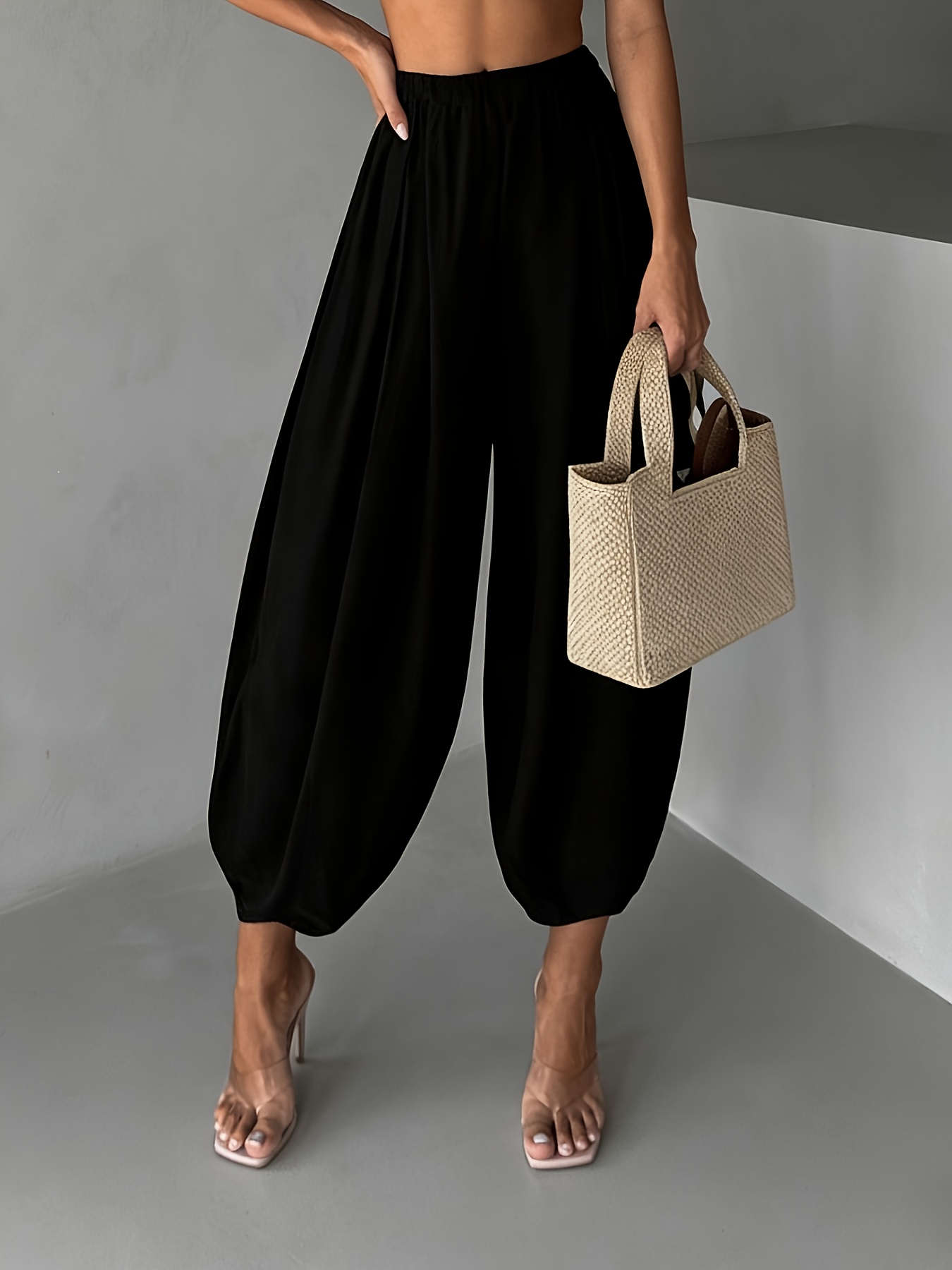 fashionable loose fitting harem pants